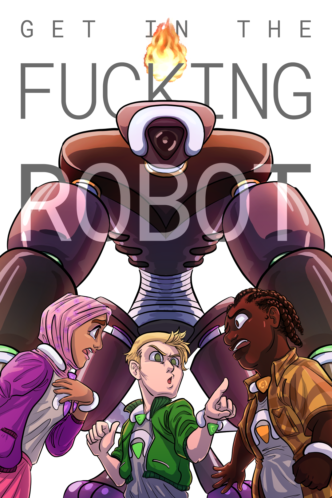 get in the fucking robot full image